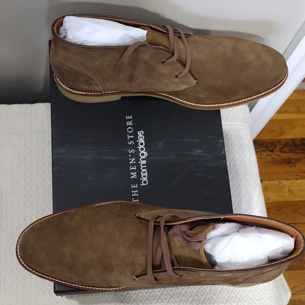 Bloomingdale's Suede Chukka Boots